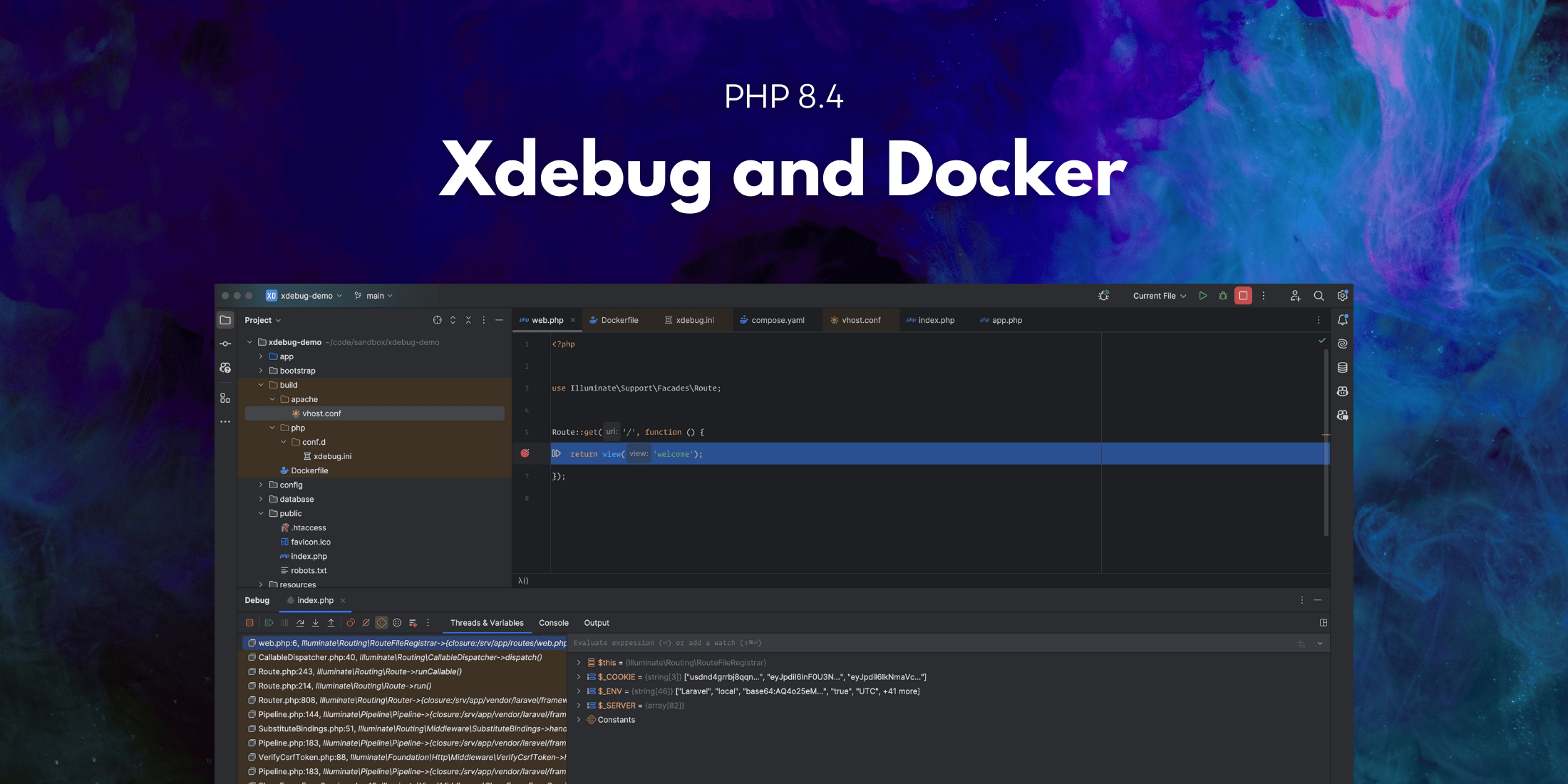 Get Xdebug Working With Docker and PHP 8.4 in One Minute image